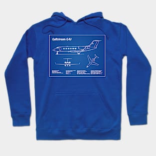 Gulfstream G IV Business Jet - AD Hoodie